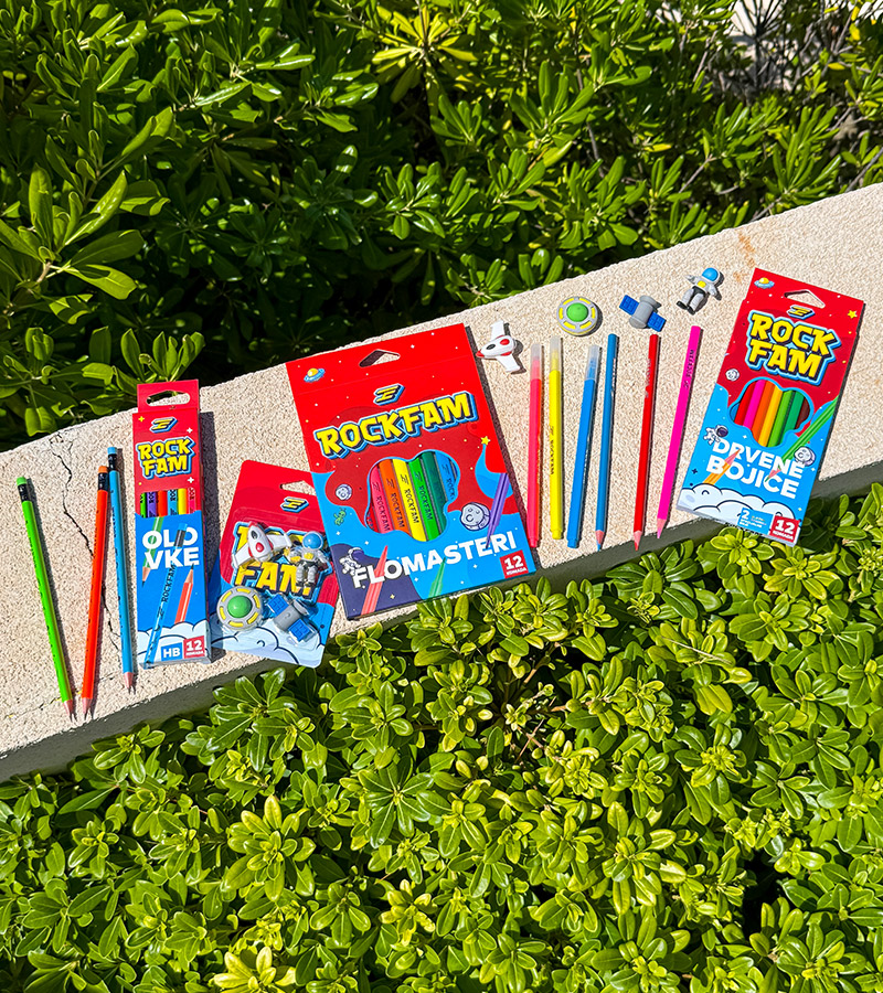 ROCKFAM KOMPLET PRIBORA 2025